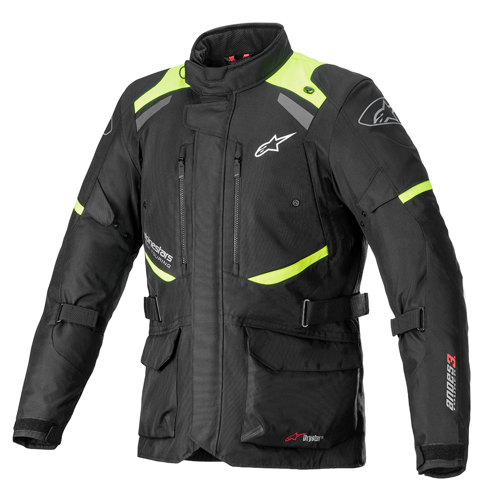 Alpinestars Alpinestars Andes V3 Drystar Jacket Black Yellow Fluo